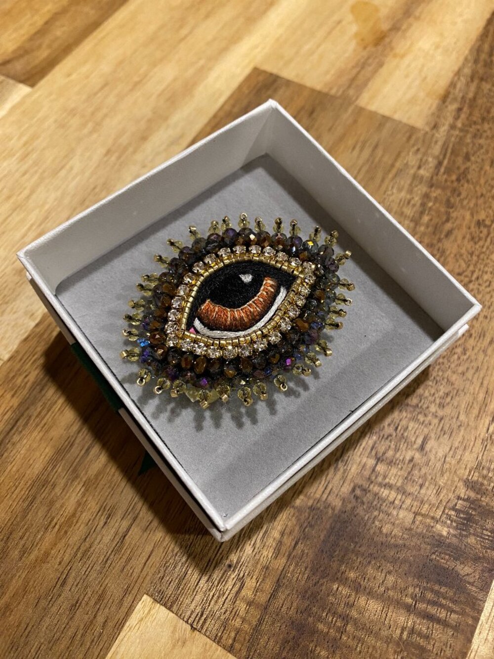 Céleste Mogador Eye Brooch